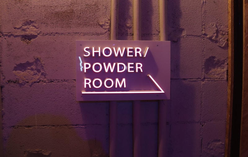 シャワーパウダールーム