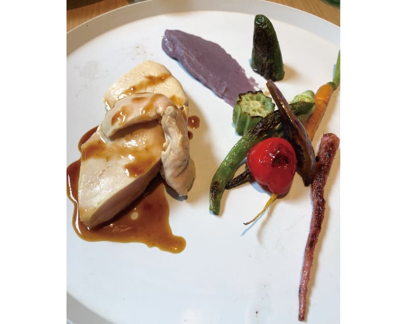 ホロホロ鶏の低温調理